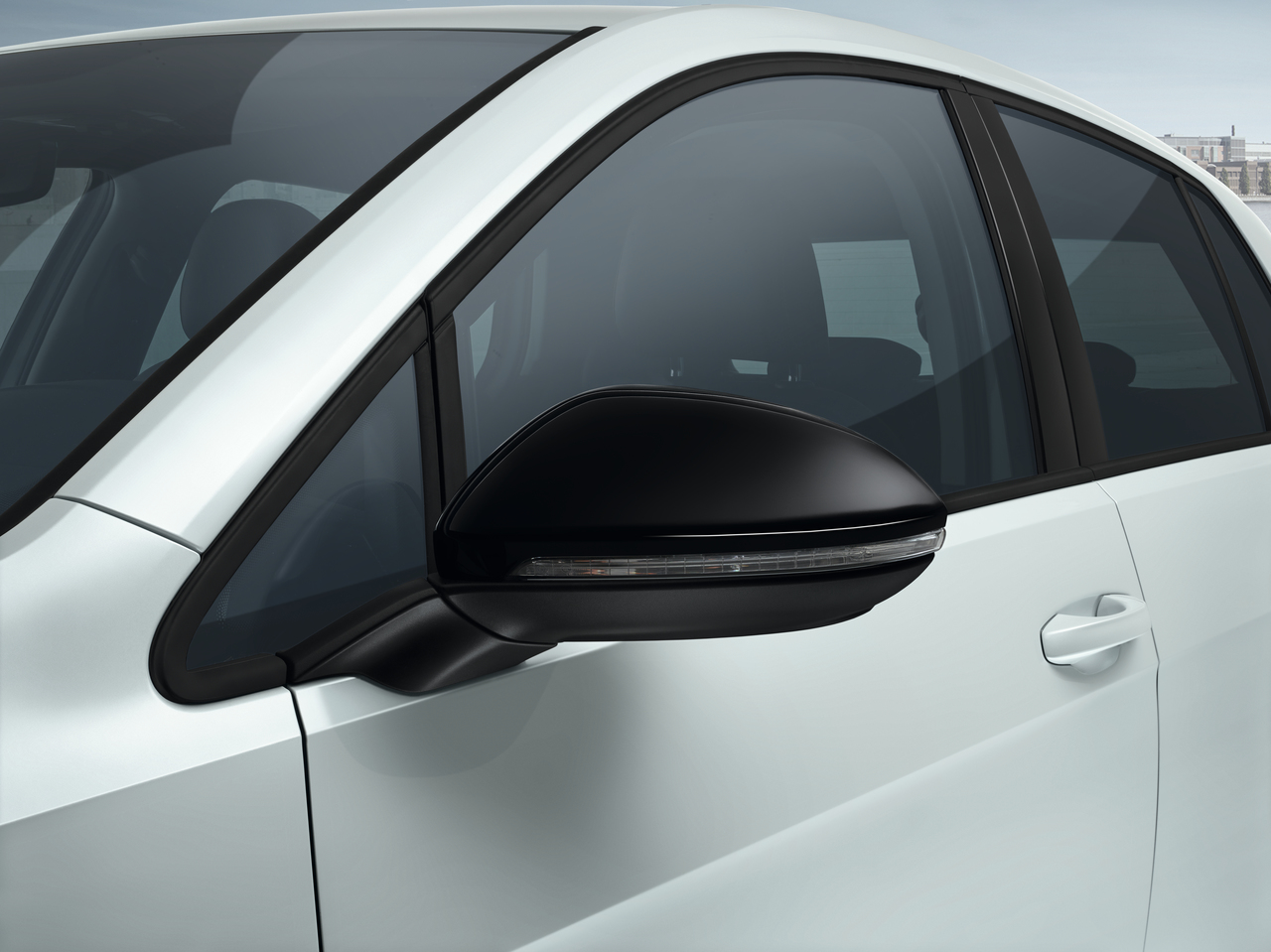 VW Außenspiegelkappen in Schwarz Hochglanz - 5G0072530A